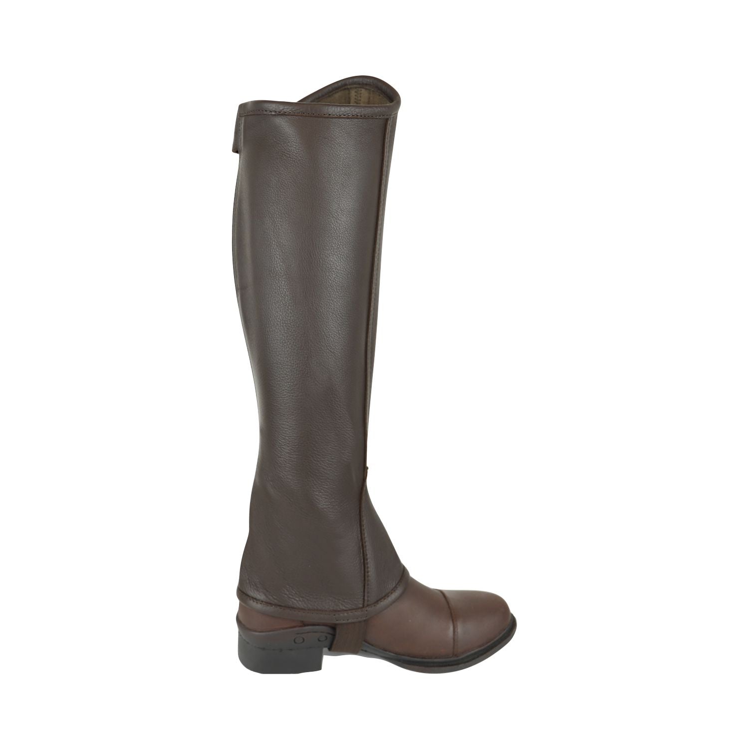 EQUITHÈME Shine half chaps - leather half chaps - PADD EQUITHÈME Shine half chaps - leather half chaps - PADD