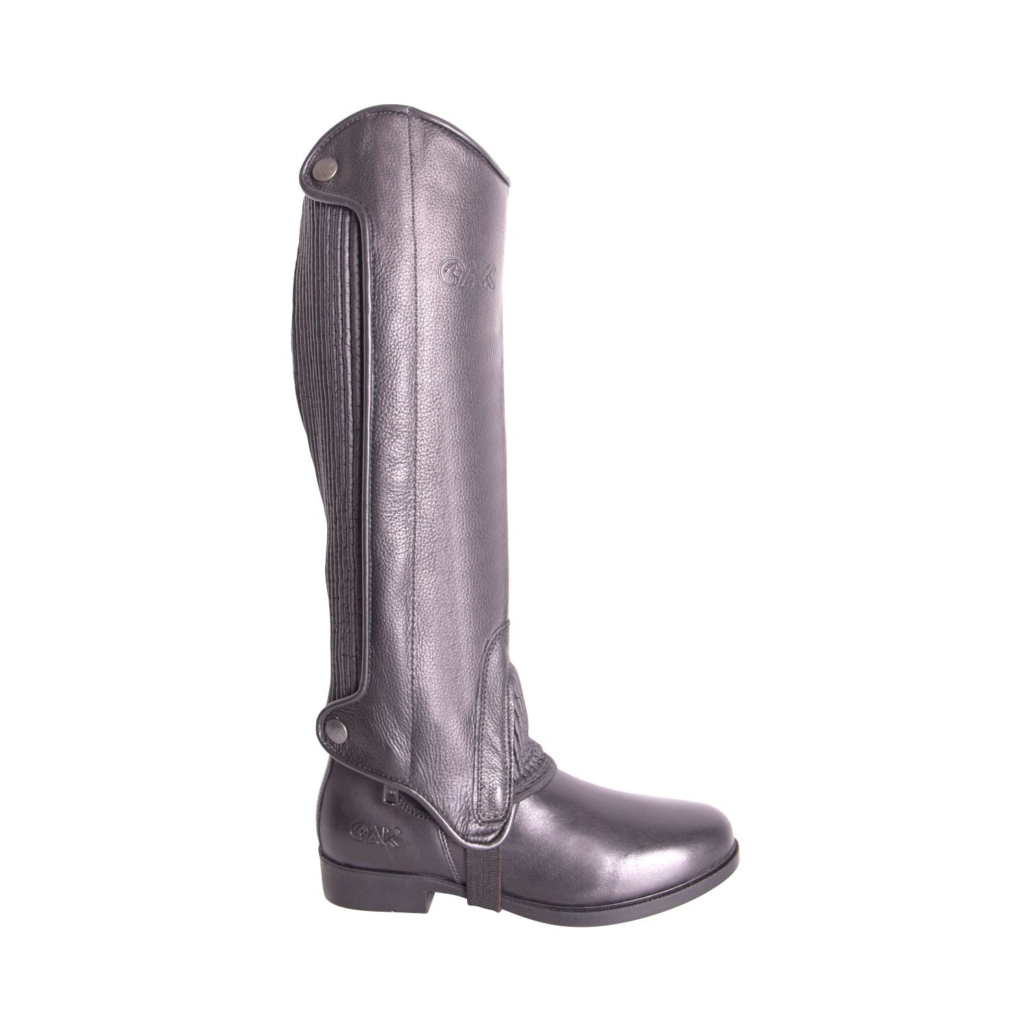AK Wesley AKRS-2150 Demi-chaps d'équitation en daim véritable respirant